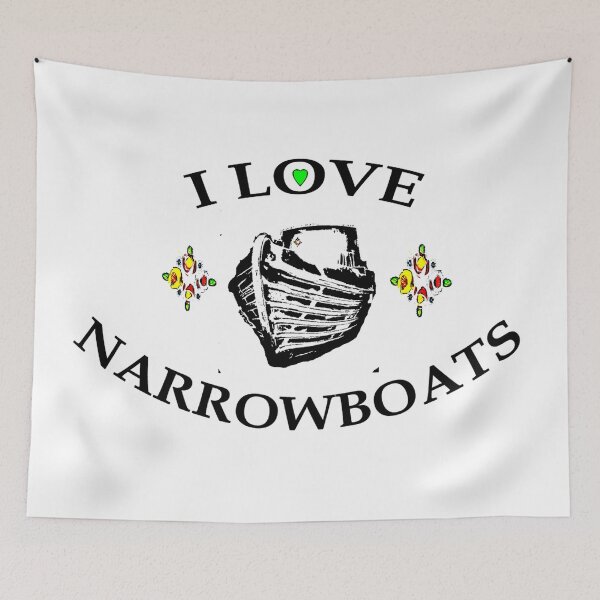Item preview, I love narrowboats 2  designed and sold by designbywhacky.