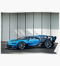 Bugatti Vision Gran Turismo Poster