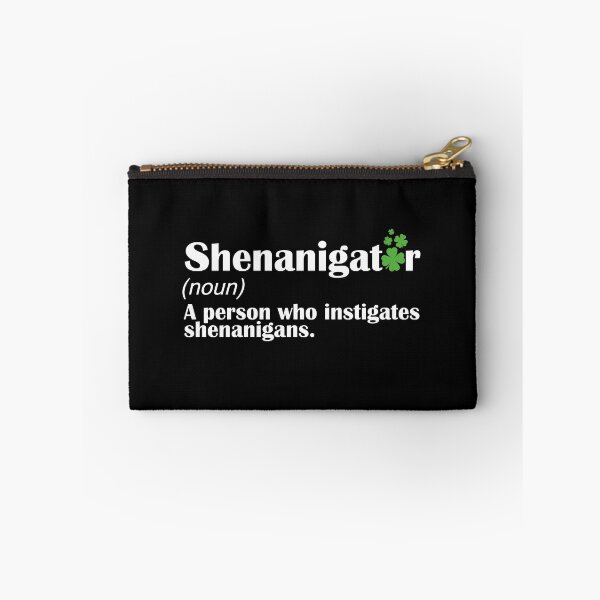 Item preview, Shenanigator A Person Who Instigates Shenanigans Shamrocks St Patricks Day Funny Quote designed and sold by alenaz.