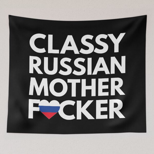 Item preview, Classy Russian MF Mother Focker Russia designed and sold by HelloFromAja.