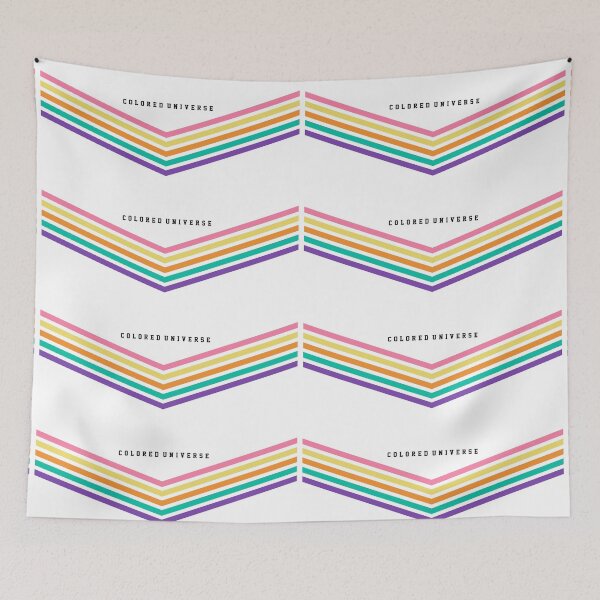 Item preview, Rainbow Colored Universe Fan Art designed and sold by ourigami.