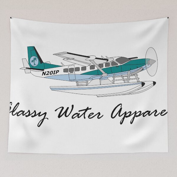 Item preview, C208 seaplane "Island Time" designed and sold by NeckNech.