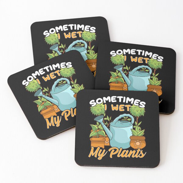 Item preview, Funny Sometimes I Wet My Plants Gardening Pun designed and sold by perfectpresents.