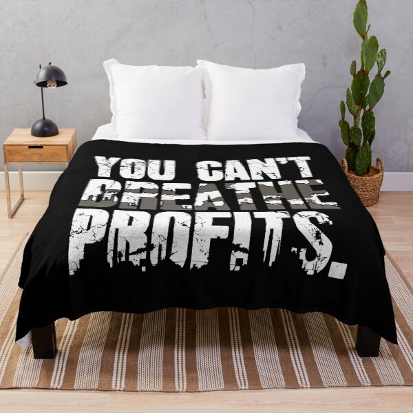 Item preview, You Can't Breathe Profits Global Warming designed and sold by Captain Mood.