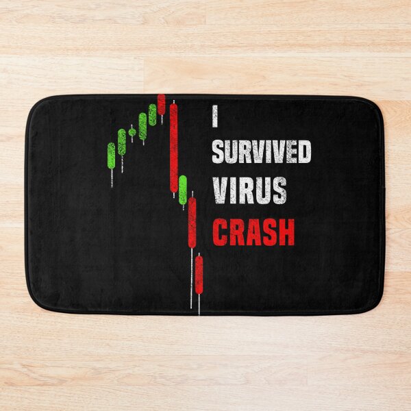 Item preview, Virus crash stock market designed and sold by blankshirt.