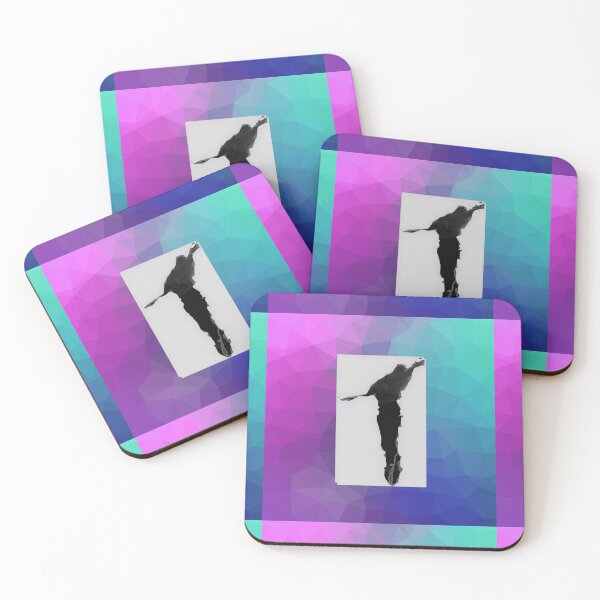 Item preview, Holographic dancer in bright multicolour frame designed and sold by StephanieCAD.