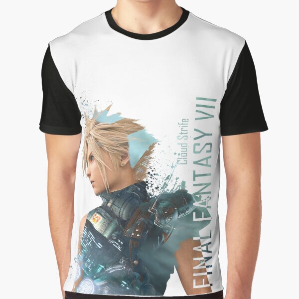 Vista previa del artículo con la obra «Cloud Strife - Final Fantasy 7», diseñado y vendido por AngeliaLucis.