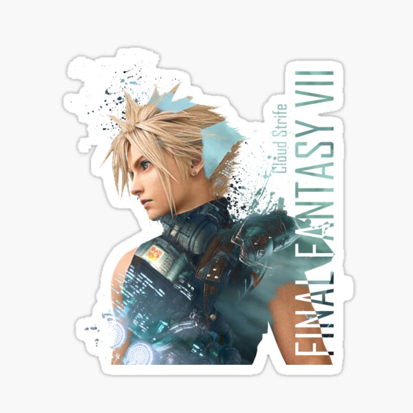 Final Fantasy 7 VII FF7 FFVII Cloud SKIN STICKER DECAL Xbox One Controller