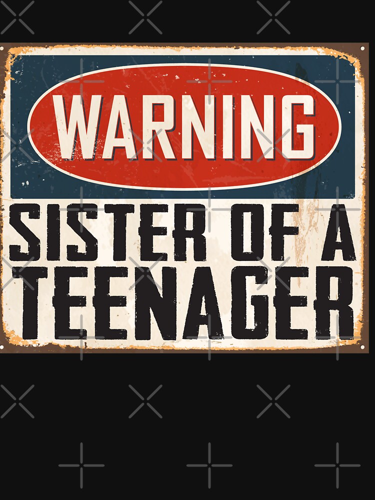 Sister of a Teenager Official Teenager Matching Essential T-Shirt for Sale  by Teeshirtrepub