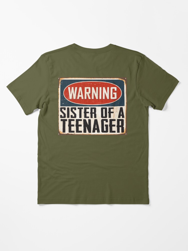 Sister of a Teenager Official Teenager Matching Essential T-Shirt for Sale  by Teeshirtrepub