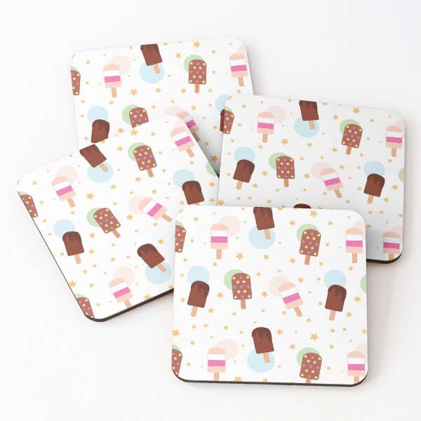 Item preview, ice cream semaless repeat pattern designed and sold by ddesignnstudio.