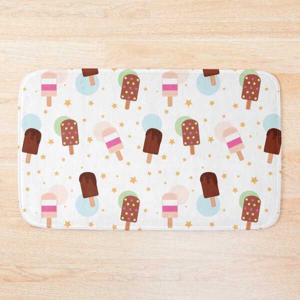 Item preview, ice cream semaless repeat pattern designed and sold by ddesignnstudio.