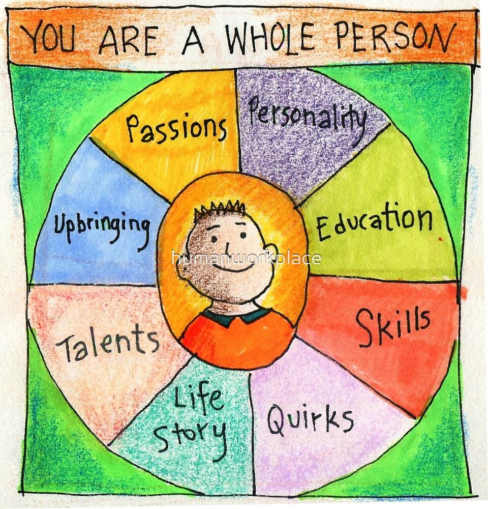 "You are a Whole Person Notecard" by humanworkplace 