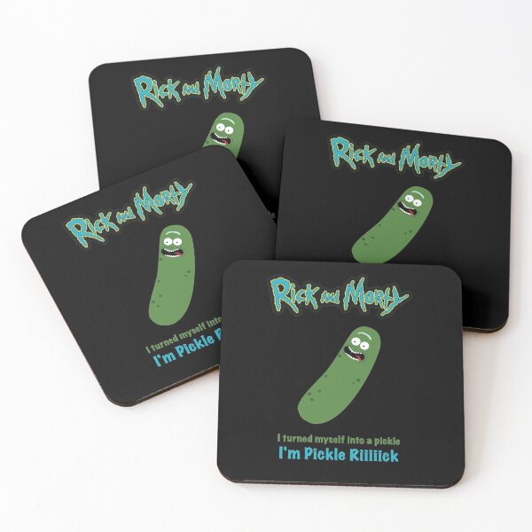 I'm Pickle Rick Coasters (Set of 4)