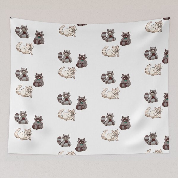 Item preview, Raccoon (Hazelnut choco and coco) set designed and sold by Aledoodlegirl.