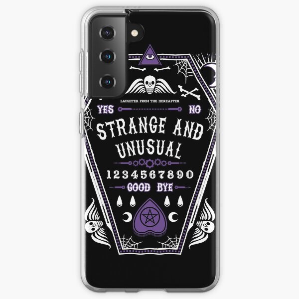Strange and Unusual - Beetlejuice - Creepy Cute Goth - Occult Samsung Galaxy Soft Case