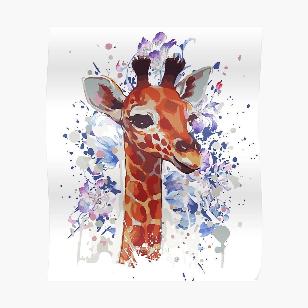 Giraffe - Cute Giraffe - Giraffe Drawing\