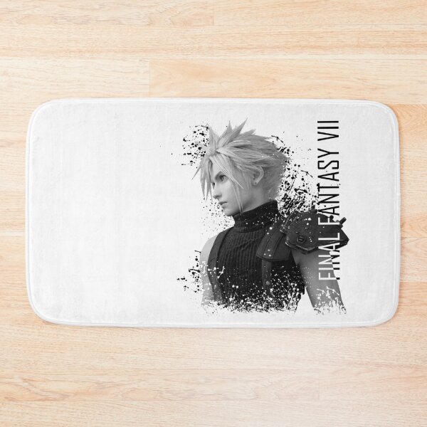 Item preview, Cloud Strife - Final Fantasy 7 BlackWhite Design designed and sold by AngeliaLucis.