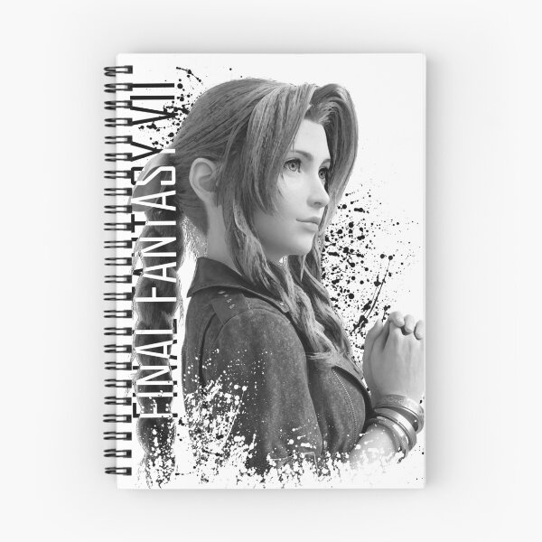 Item preview, Aerith - Final Fantasy 7 BlackWhite Desing designed and sold by AngeliaLucis.