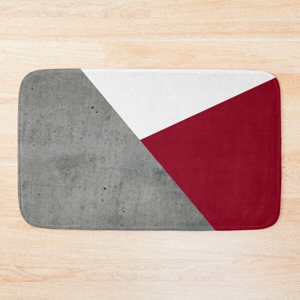 Item preview, Concrete grey and burgundy red geometric background designed and sold by by-jwp.
