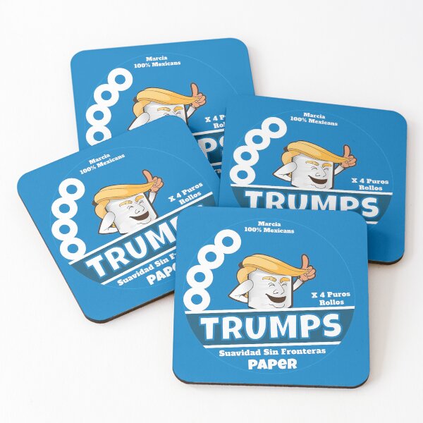 Item preview, Donald Trump Toilet Paper Roll - Funny Political Novelty Gag Gift Toilet Paper for Democrats and Republicans designed and sold by happygiftideas.