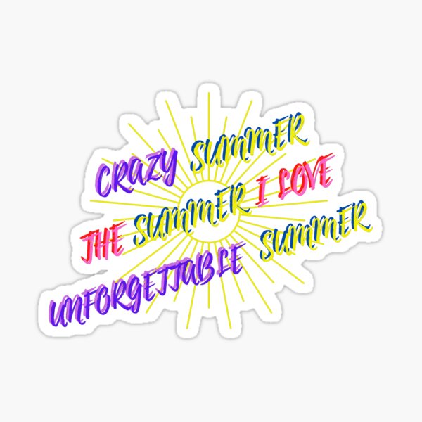 Aperçu de l'œuvre Été 1. Crazy Summer. créée et vendue par Vinidal.