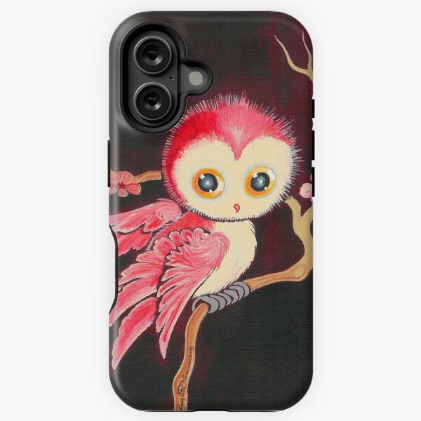 Sweet Red Owl iPhone Tough Case
