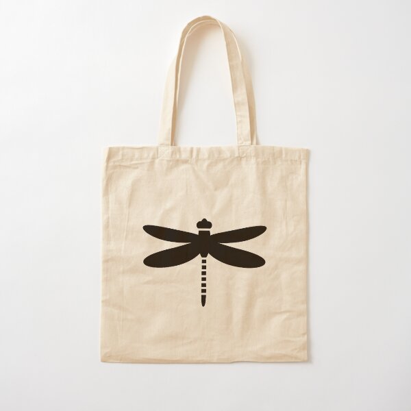 Bugs: abstract Dragonfly Cotton Tote Bag
