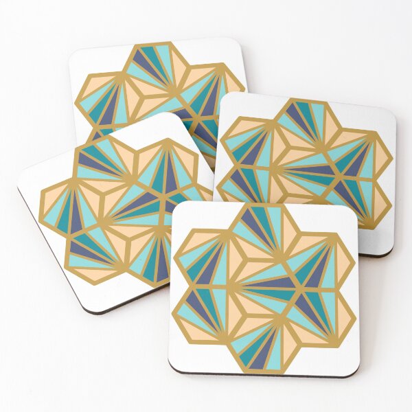 Item preview, Geometric Pattern: Hexagon Ray: Dream designed and sold by Red Wolf.