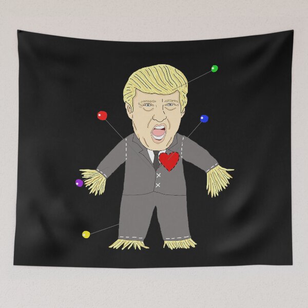 Item preview, Donald Trump Voodoo Doll Sarcasm Irony Funny Gift designed and sold by eiwo87.