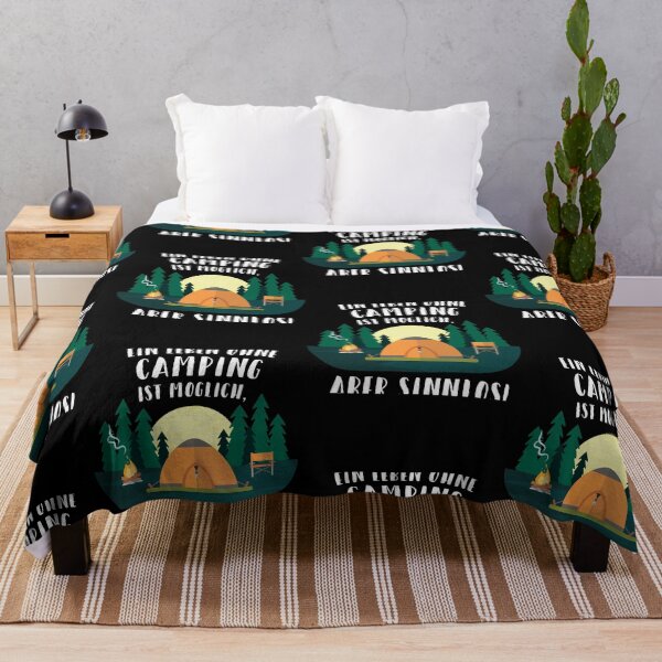 Item preview, camping german quote designed and sold by pirminio.