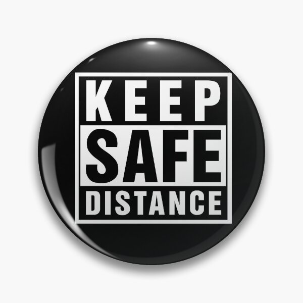 Item preview, Keep Safe Distance, Keep Social Distance, Keep Distance, Social Awareness, Be Responsible  designed and sold by BKLS.