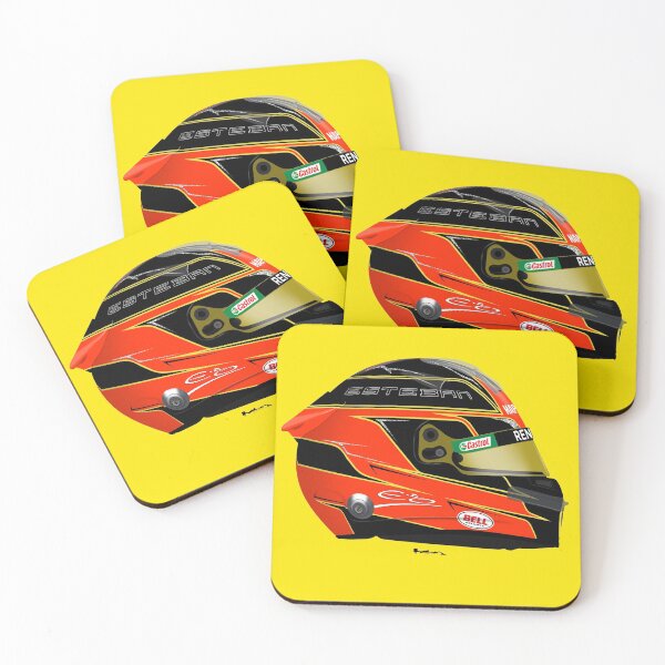 Item preview, Esteban Ocon - Casco 2020 lado derecho designed and sold by JageOwen.