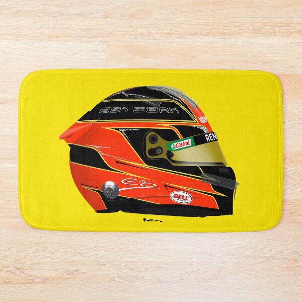 Item preview, Esteban Ocon - 2020 Helmet Right side designed and sold by JageOwen.