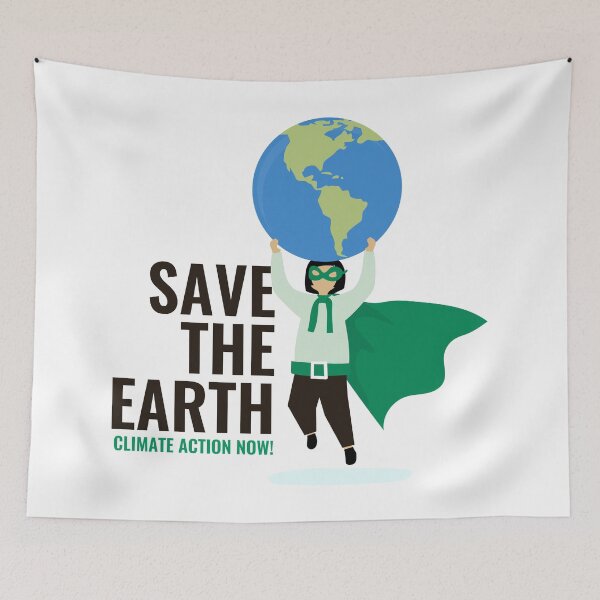 Item preview, Save the Earth Stop Environmental Pollution  designed and sold by ReignGFX.