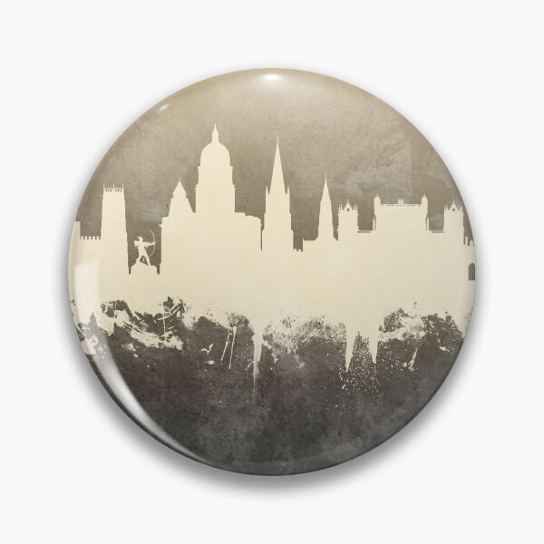 Item preview, Nottingham England Skyline designed and sold by ArtPrints.