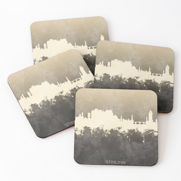 Item preview, Stirling Scotland Skyline designed and sold by ArtPrints.