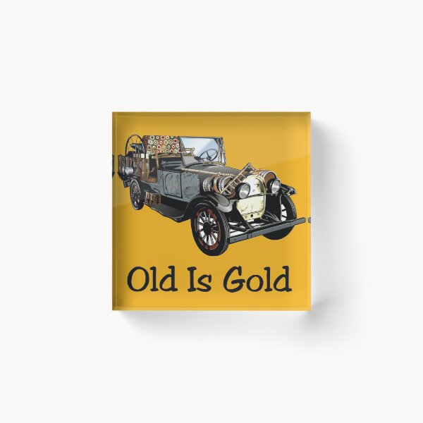 Item preview, Old Is Gold designed and sold by Abohili.