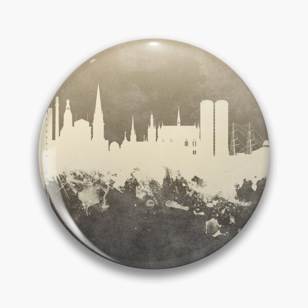 Item preview, Dundee Scotland Skyline designed and sold by ArtPrints.