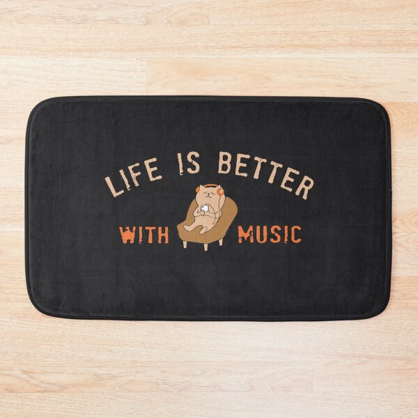 Item preview, Life is better with Music designed and sold by TheaDesign.