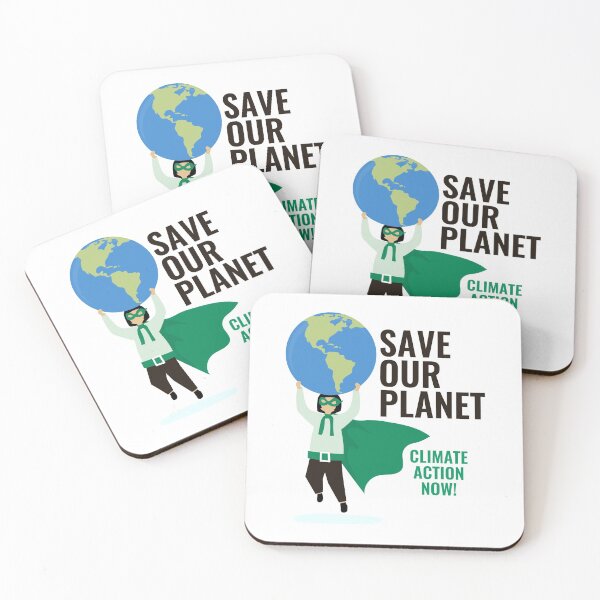 Item preview, Save our Planet Climate Justice Now designed and sold by ReignGFX.