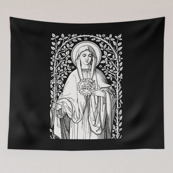 Item preview, Vintage Virgin Mary Catholic designed and sold by Beltschazar.