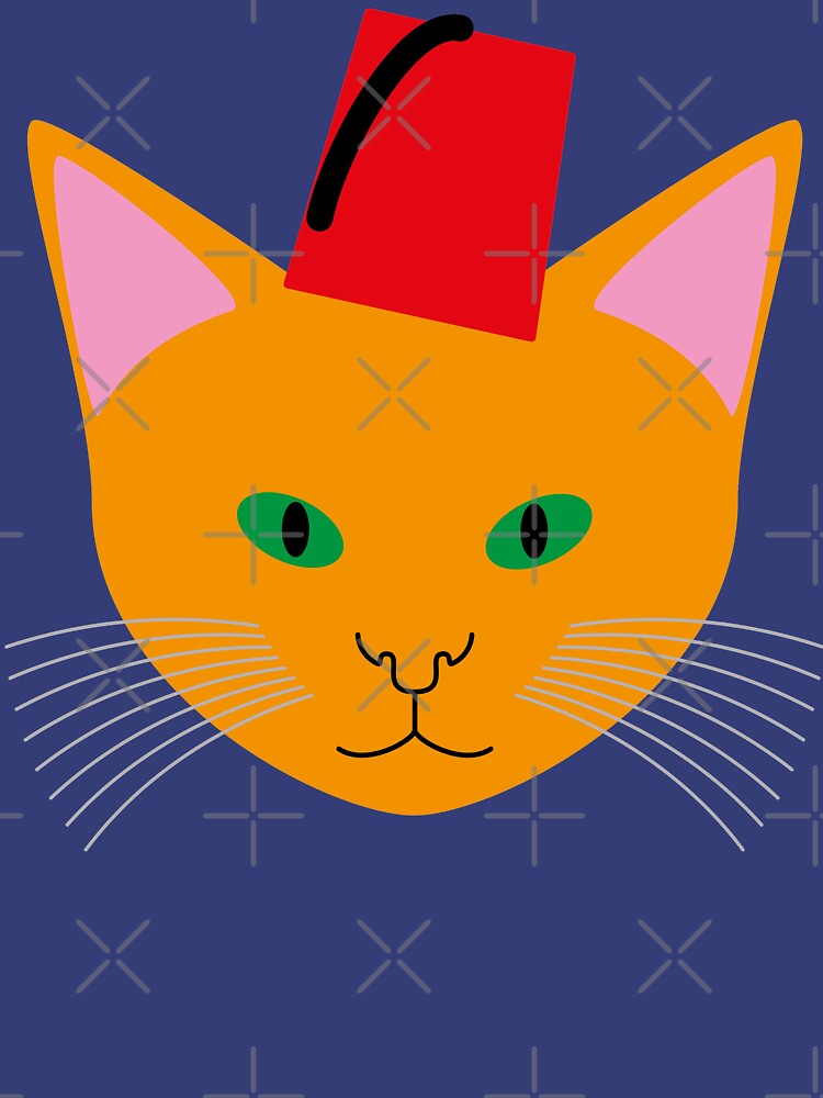 NDVH Cat Wearing a Fez by nikhorne