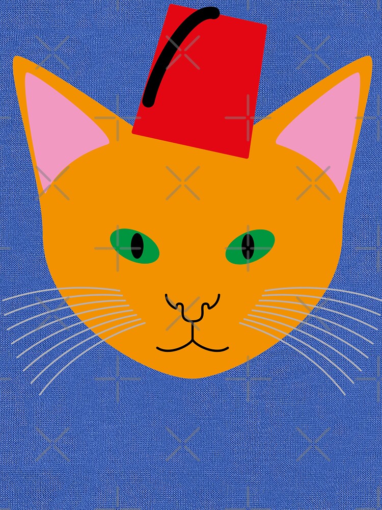 NDVH Cat Wearing a Fez by nikhorne