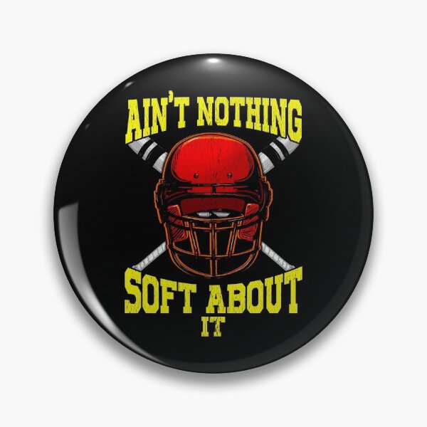 Item preview, Cute Ain't Nothing Soft About It Softball Pun designed and sold by perfectpresents.