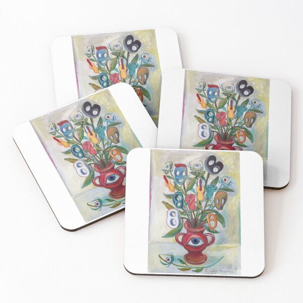Item preview, flowers and skulls designed and sold by Diego Manuel Rodriguez.