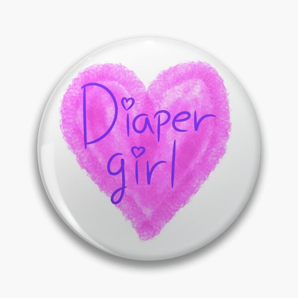 Item preview, Diaper Girl (pink and purple) designed and sold by Cloud-Boy.