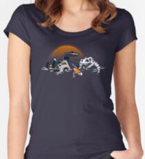 88 Million Years Ago... Tailliertes Rundhals-Shirt