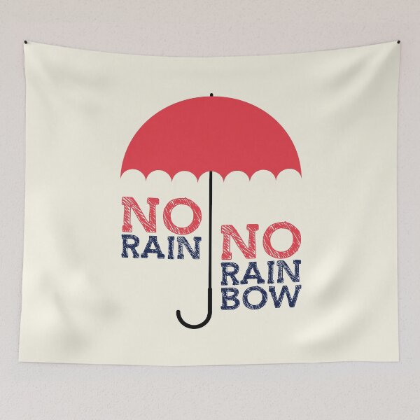 Item preview, No Rain No Rainbow designed and sold by TM Selvam.