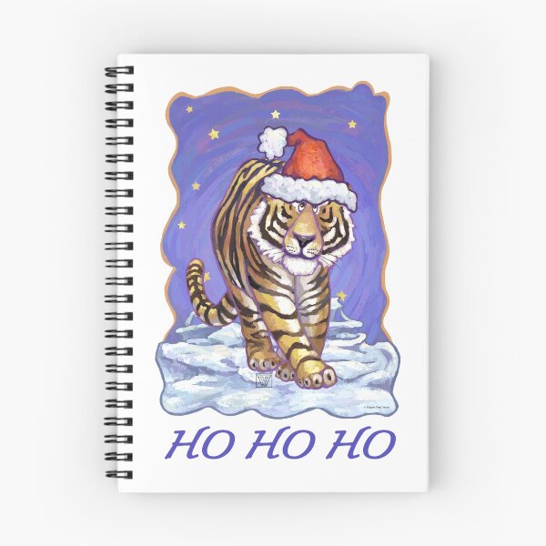 Item preview, Tiger Christmas Card designed and sold by ImagineThatNYC.
